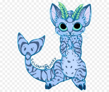 DeviantArt Whiskers Artist Cat - adorable pattern 