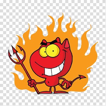 Devil Cartoon , devil transparent background PNG clipart