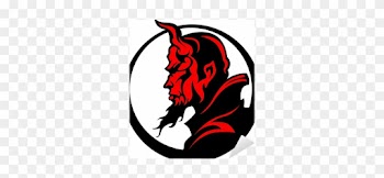 Devil Demon Mascot Head Illustration Sticker • Pixers® - 4 Pics 1 Word 595