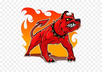 Devil Dog T-shirt Ghost - dog 