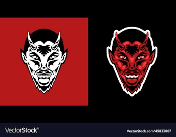 devil head logo