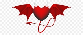 Devil Heart Clip art - Devil Heart PNG Clipart Image 