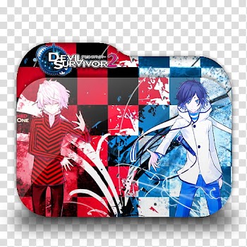 Devil Survivor  Anime Folder Icon, Devil Survivor  anime folder icon illustration transparent background PNG clipart