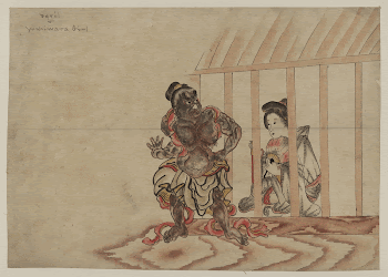 Devil & Yoshiwara girl. Original | Free Photo - rawpixel