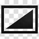 Devine Icons Part , black frame illustration transparent background PNG clipart
