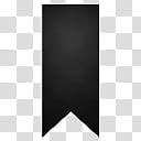 Devine Icons Part , rectangular black ribbon illustration transparent background PNG clipart