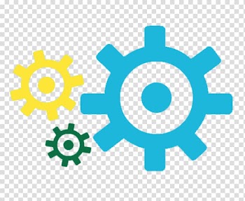 Devops Online Training Logistics Configuration management, Color gears transparent background PNG clipart