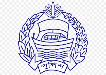 Dhaka Bangladesh Police Metropolitan Police Police officer - robust insignia 