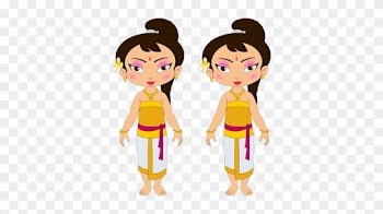 Dholu Molu Celebrities - Chota Bheem Girl