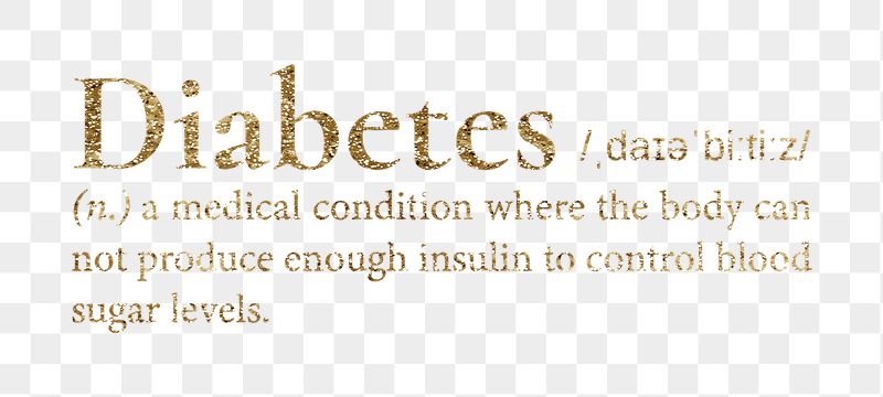 Diabetes png dictionary word sticker, | Free PNG - rawpixel