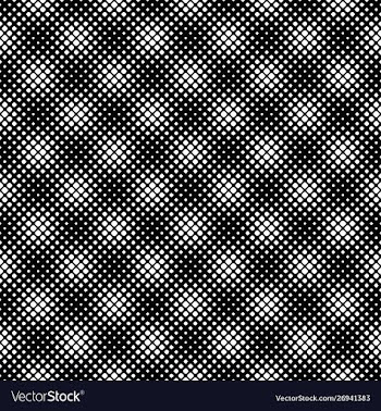 Diagonal square pattern background - monochrome vector image