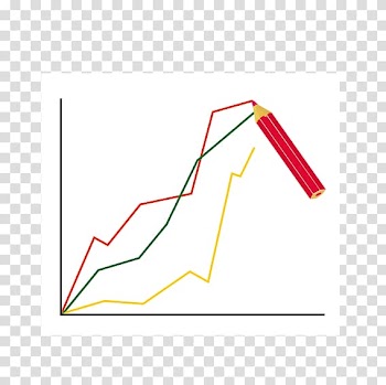 Diagram Drawing Animation, Color pencil polyline charts transparent background PNG clipart