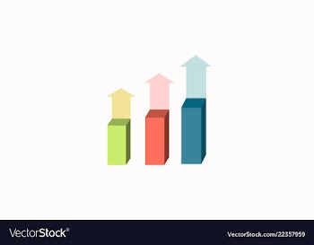 Diagrams infographic arrows timeline vector image