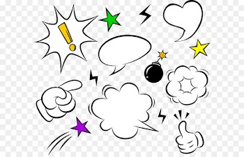 Dialog box Comics Computer file - Comics explosion cloud dialog 