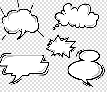 Dialog box illustrations, Comics Speech balloon Cartoon, cloud comics explosion Dialog transparent background PNG clipart