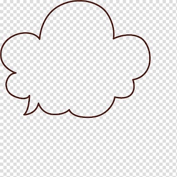 Dialogue cloud, Cloud Speech balloon Dialogue Dialog box Bubble, Dialog clouds transparent background PNG clipart