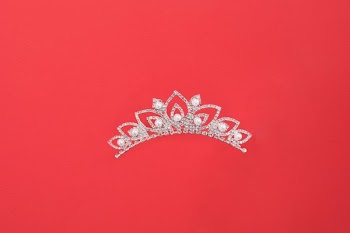 Diamond And Pearl Crown Tiara