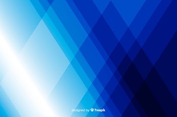 Diamond blue shapes background Free Vector