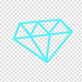 Diamond color Computer Icons Gemstone, Diamond color hand-painted cartoon transparent background PNG clipart