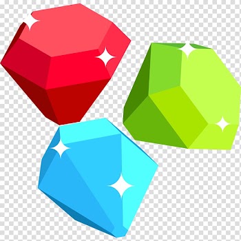 Diamond color, Hand painted color diamond transparent background PNG clipart