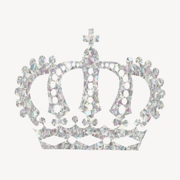 Diamond crown clipart, sparkly object | Free Vector - rawpixel