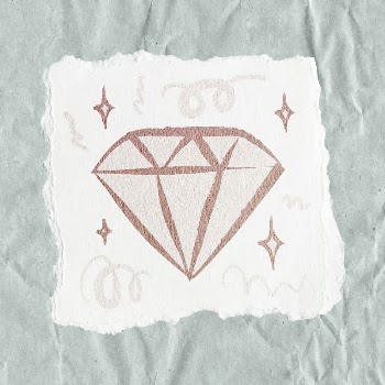 Diamond doodle sticker, ripped paper | Free Vector - rawpixel