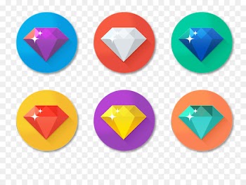 Diamond Drawing - Cartoon Diamond 