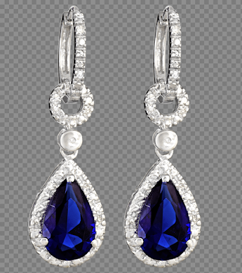 Diamond Earrings Png Image