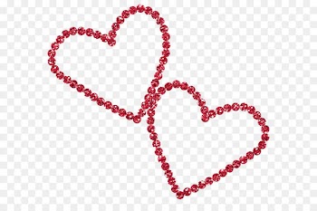 Diamond Heart Scalable Vector Graphics Clip art - Red Diamond Hearts PNG Clipart Picture 