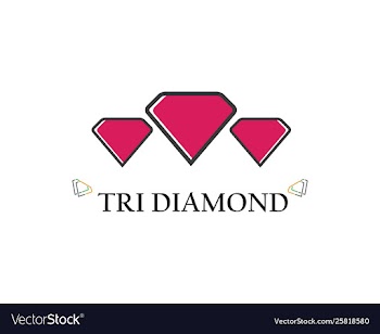 Diamond logo icon vector image