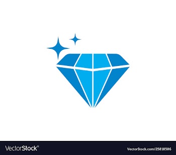 Diamond logo icon vector image