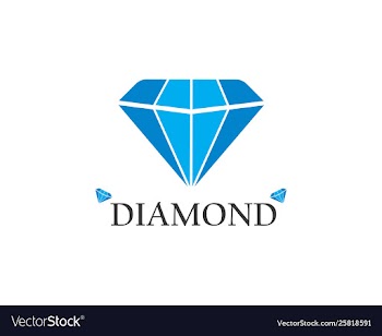 Diamond logo icon vector image