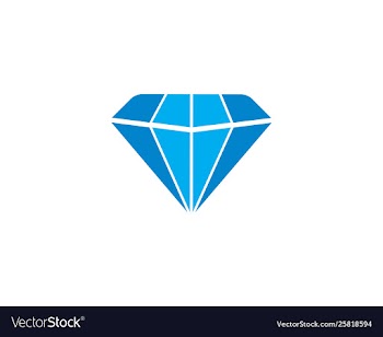 Diamond logo icon vector image