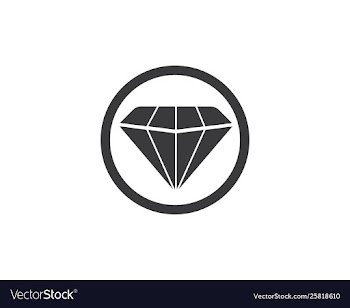 Diamond logo icon vector image