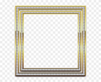 Diamond Picture Frames - Glamour Frame Png