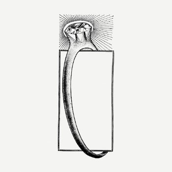 Diamond ring drawing, vintage object | Free PSD - rawpixel