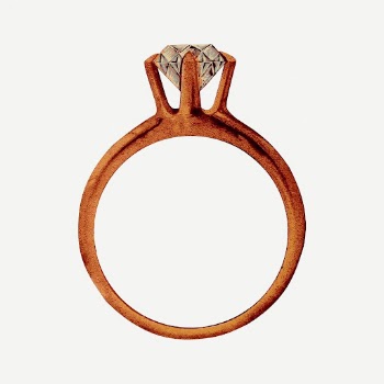 Diamond ring sticker, vintage jewelry | Free PSD - rawpixel