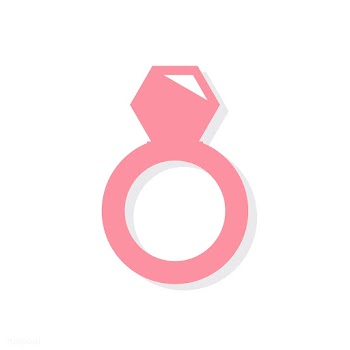 Diamond ring Valentines day icon | Free stock vector - 425004