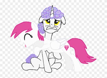 Diamond Rose And Violet Cupcake Vector By Kaitkat123 - Mlp Violet Rose