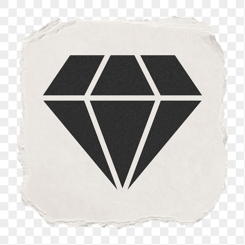 Diamond shape png icon sticker, | Free Icons - rawpixel