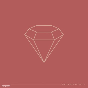 Diamond shaped icon | Free stock vector - 842953