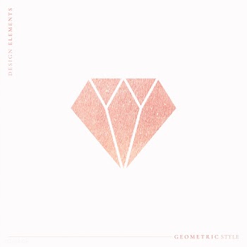 Diamond shaped icon | Free stock vector - 842993