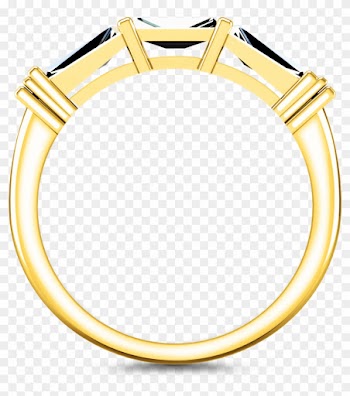Diamond Wedding Band Structural Tapered Baguette - Body Jewelry