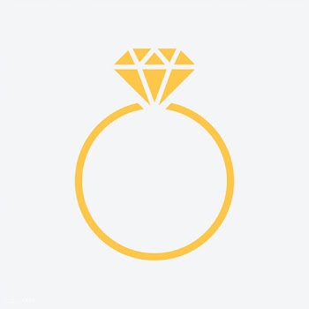 Diamond wedding ring graphic illustration | Free stock vector - 444710