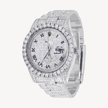 Diamond wristwatch sticker, accessory illustration | Free PSD - rawpixel