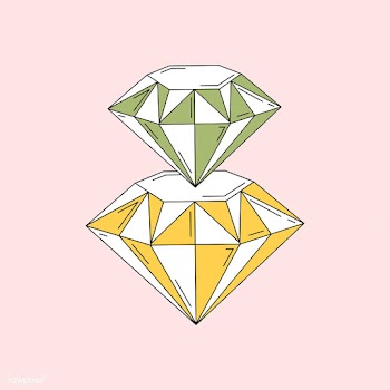 Diamonds are a girls best friend vector | Free stock vector - 487581