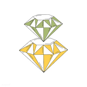 Diamonds are a girls best friend vector | Free stock vector - 487588