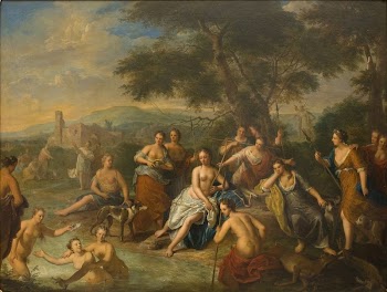 Diana with her nymphs | Free Photo - rawpixel