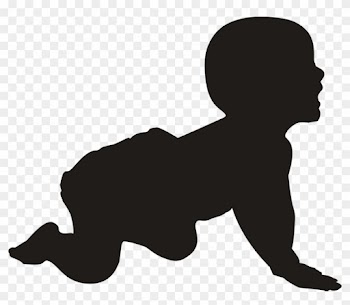Diaper, Icon Fincastle Herald - Baby Silhouette