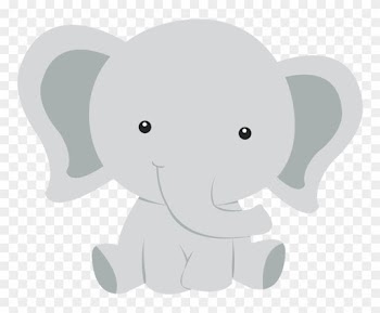 Diaper Infant Baby Shower Elephant Clip Art - Circus